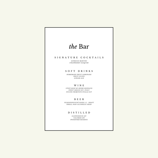 Bar Sign - Sierra