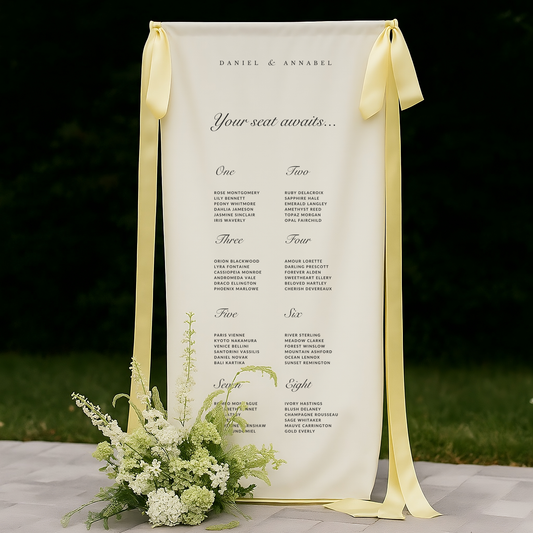 Seating Chart - Toscana