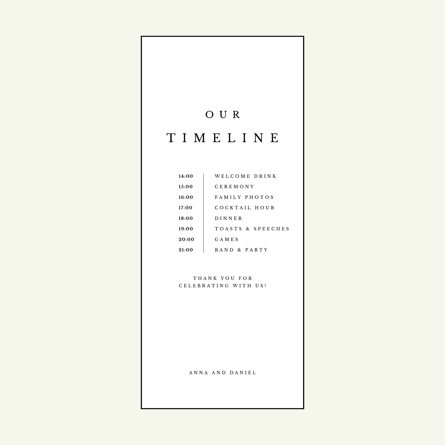 Our Timeline - Sierra