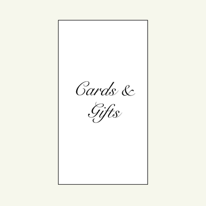 Cards & Gifts Sign - Toscana