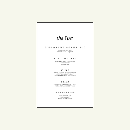 Bar Sign - Sierra